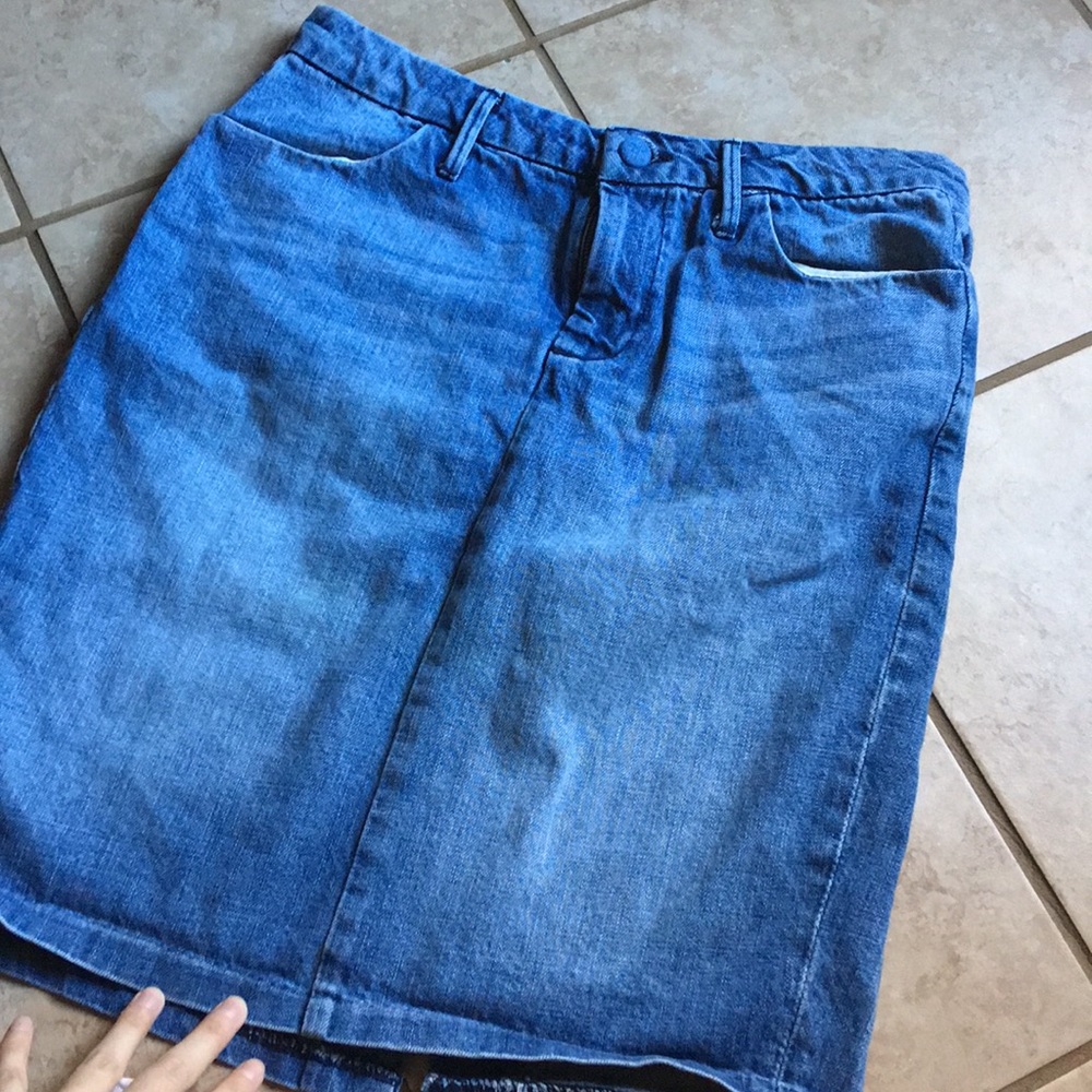 GAP denim skirt 8
